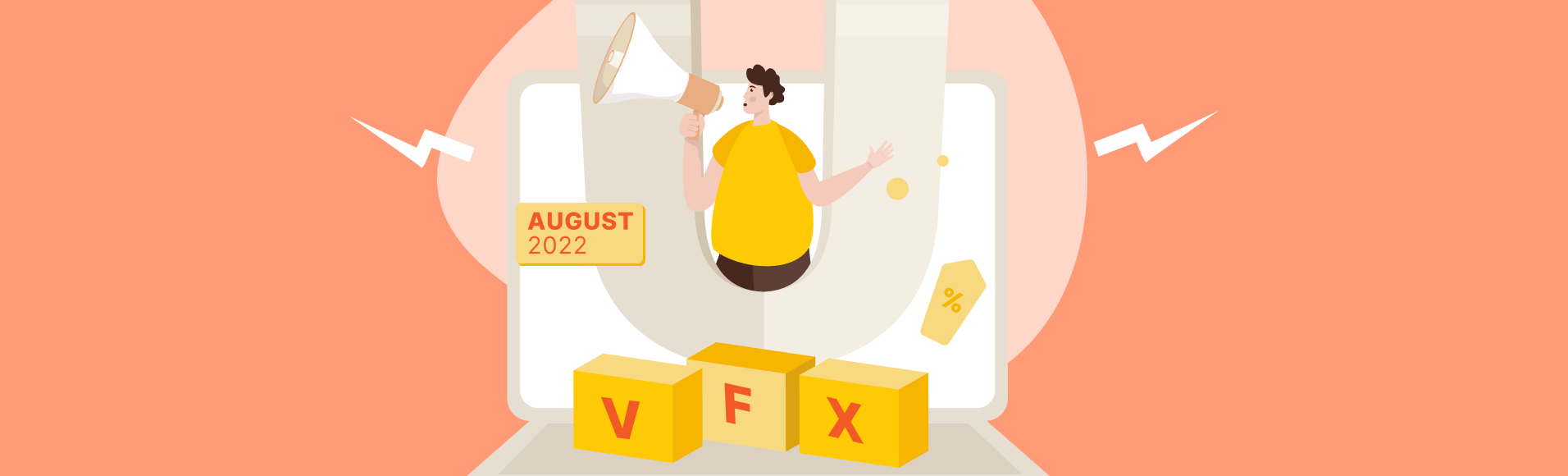 Promotional campaigns vfxAlert in August 2022
