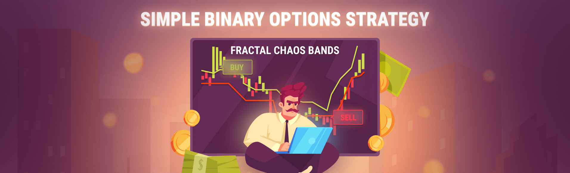 Simple Binary Options Strategy with Fractal Chaos Bands and vfxAlert