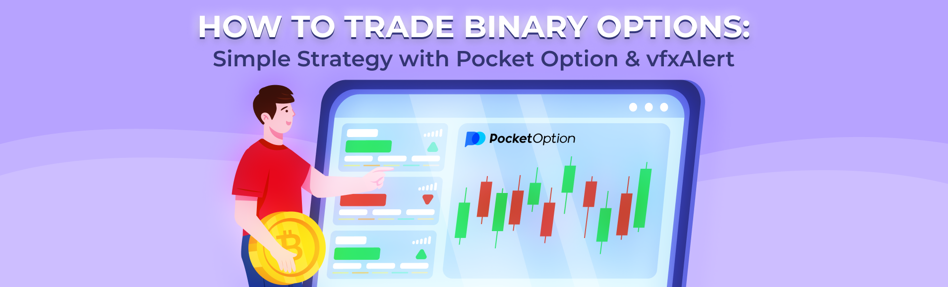 How to Trade Binary Options: Simple Strategy with Pocket Option & vfxAlert