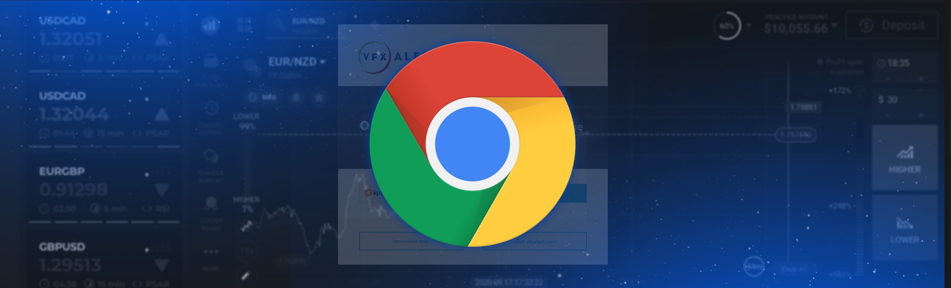 tarayıcı Chrome da vfxAlert sinyalleri