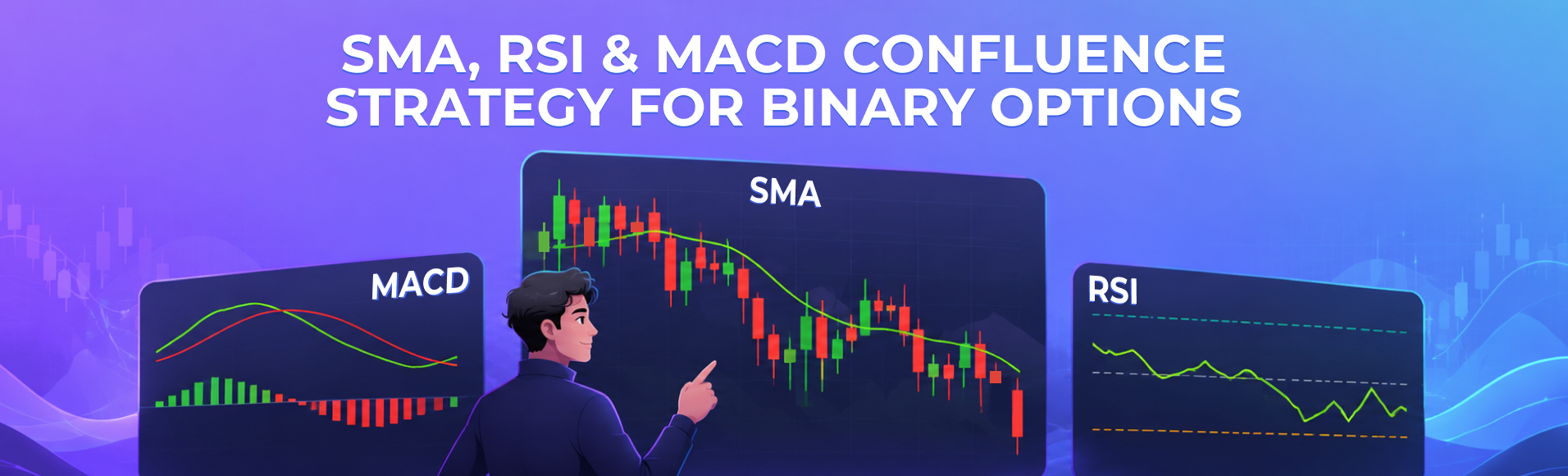 SMA, RSI & MACD Confluence Strategy for Binary Options