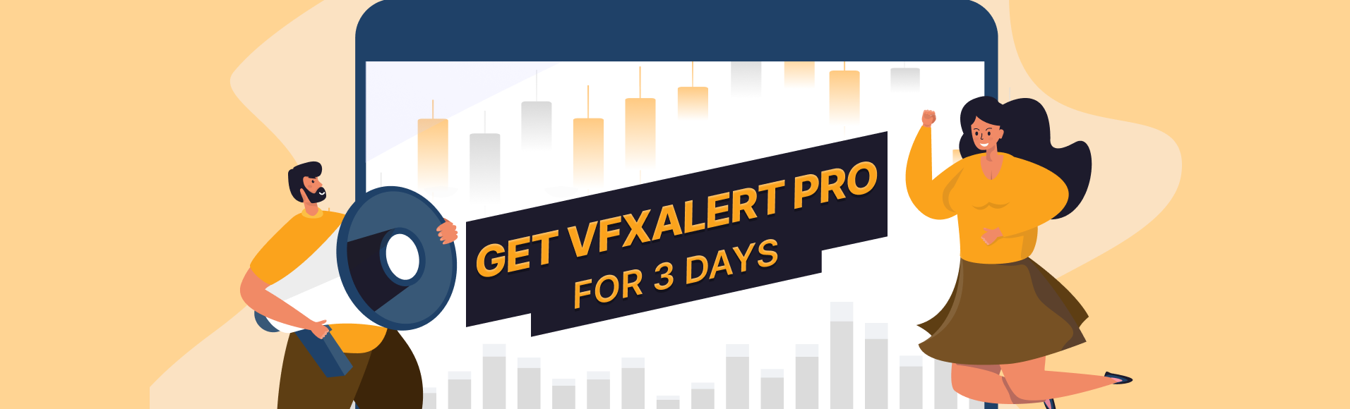 Terms and conditions of the "vfxAlert PRO for 3 days" promotion.